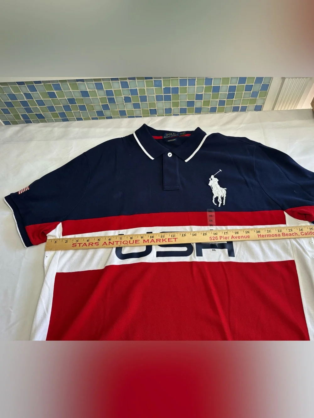 POLO BY RALPH LAUREN Big Pony USA POLO SHIRT